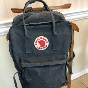 Fjallraven kanken laptop backpack well loved!